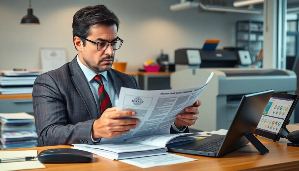 errores habituales al contratar una imprenta Imprentas en España