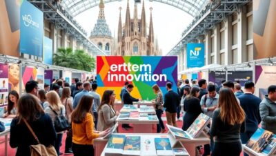 material impreso para ferias en barcelona Imprentas en España